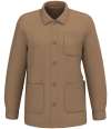 NS611 Native Spirit Washed Effect Work Jacket Washed Dark Camel colour image